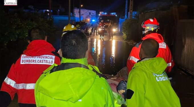 bomberos castellon lluvias