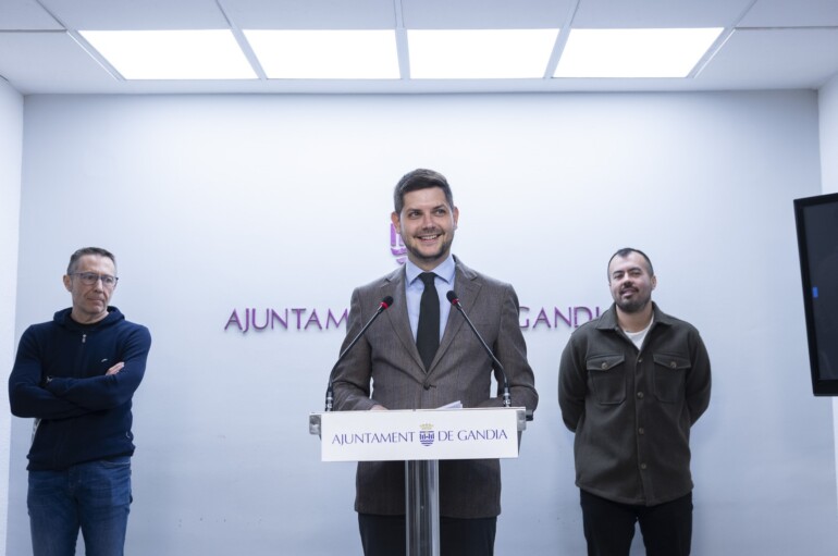Rueda de prensa alcalde Gandia