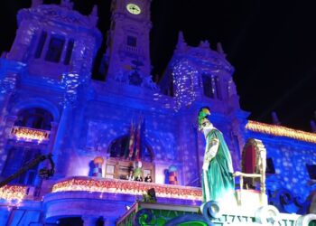 Cabalgata de los Reyes Magos en Valencia