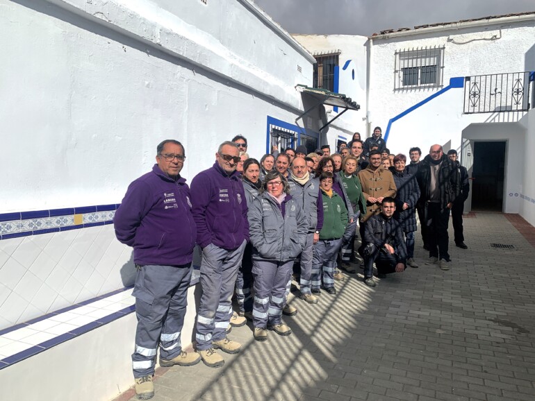 Alumnado del Taller de empleo 'Utiel Mejora III'