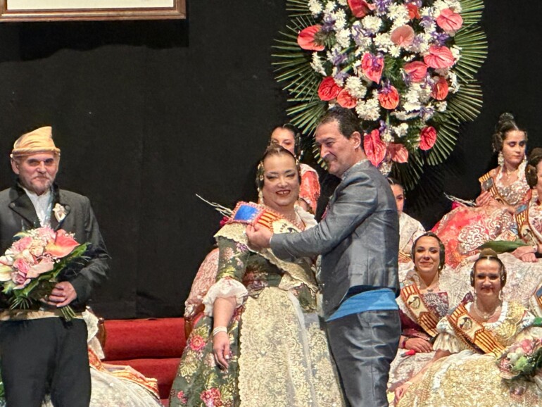 Cristina Leal Gómez, Fallera Mayor de la Falla Monte de Piedad