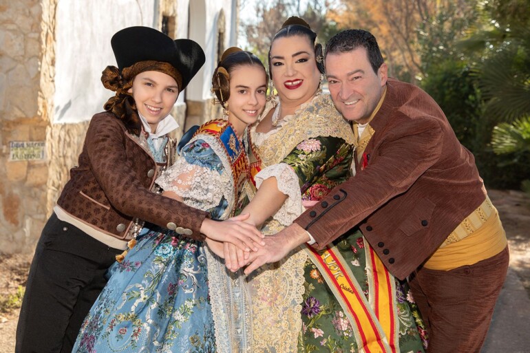 Cristina Leal Gómez, Fallera Mayor de la Falla Monte de Piedad