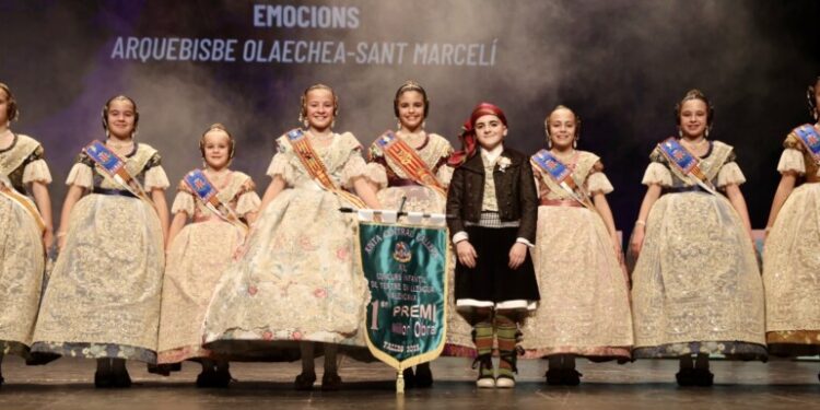 Paula Nieto disfrutó de la Gala Infantil de la Cultura