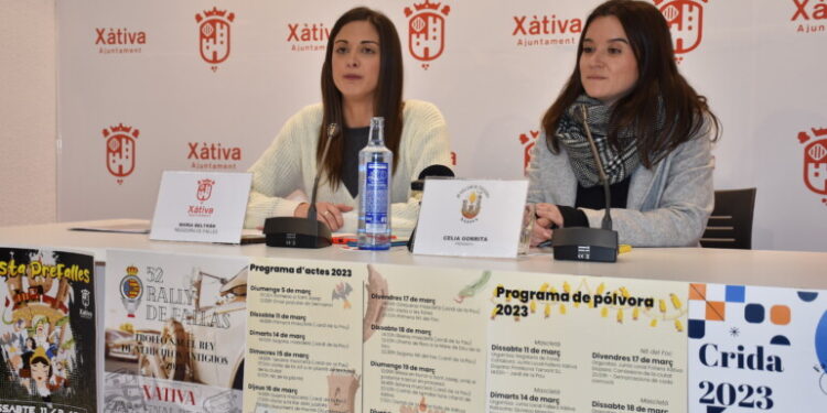 Presentació del programa de les Falles 2023 de Xàtiva