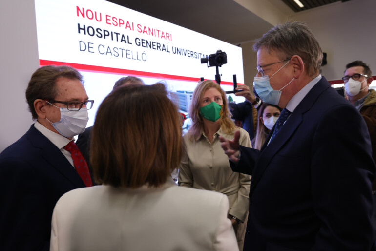 Ximo Puig anuncia una inversión “histórica” de 241 millones en la reforma del Hospital General Universitario de Castelló