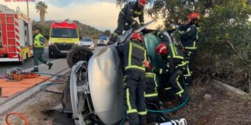 accidente de tráfico en L'Alcora