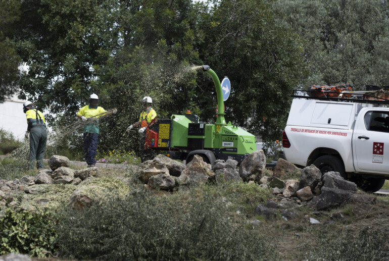 Trabajos de mitigación para prevenir incendios en la provincia de Castellón