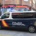 Furgón de la Policía Nacional