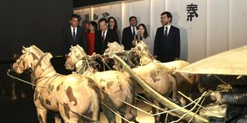 Inauguración de la exposición “El legado de las dinastías Qin y Han, China. Los Guerreros de Xi’an” en el MARQ