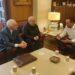 González ha trasladado a Borja y a Bonavía que en el presupuesto municipal de 2023 se ha generado una partida de 90.000 euros para impulsar la primera fase del plan de rehabilitación de la basílica de Santa María.