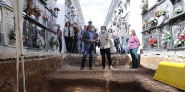 Cossos de persones afusellades durant el franquisme trobades al cementeri de Gandia