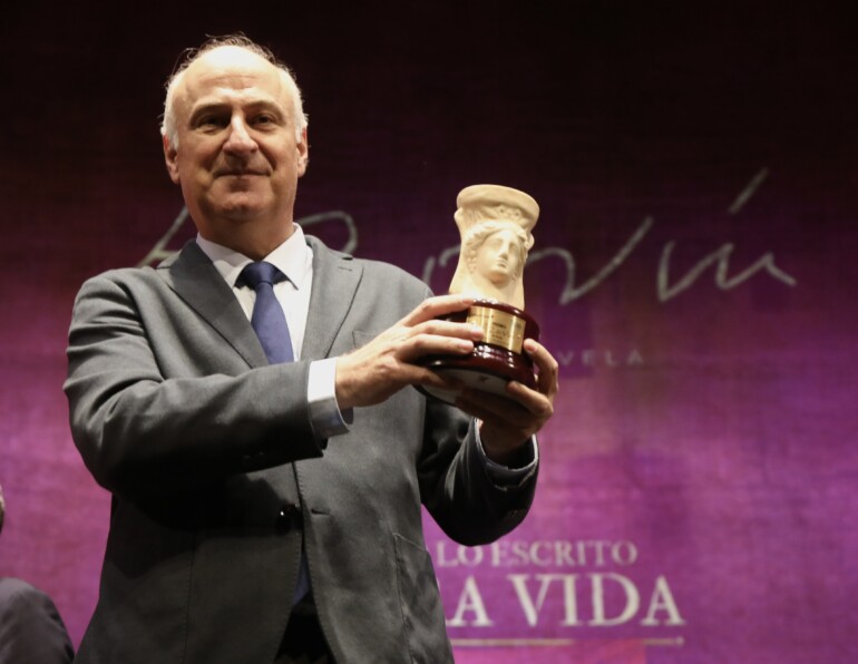 Fernando Benzo, ganador del 'Premio Azorín de Novela 2023'