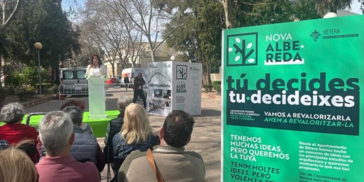 Bétera presenta 7 propuestas para el proyecto Nova Albereda