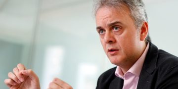 El vicepresidente segundo del Gobierno valenciano y candidato de Podem a la presidencia de la Generalitat, Héctor Illueca,. EFE/Kai Försterling/Arhivo