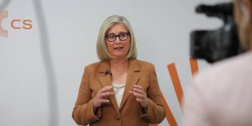Mamen Peris, candidata de Ciudadanos a la presidencia de la Generalitat Valenciana