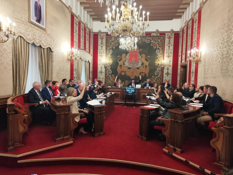 Pleno del Ayuntamiento de Alicante