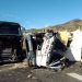 Accidente de tráfico en la AP-7 por Benissa