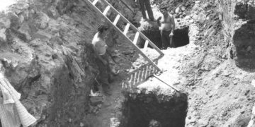 Excavación en la Plaza de la Virgen