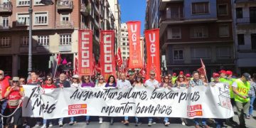 1 de mayo manifestacion Valencia ciudad