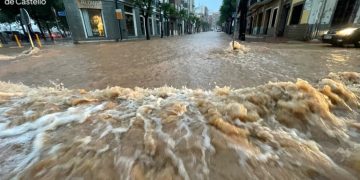 Intervenciones de los bomberos de la Diputación de Castellón por las lluvias