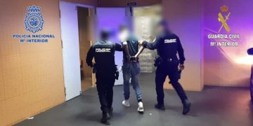 Guardia Civil y Policía Nacional colaboran en la detención del autor del robo en una vivienda de Guardamar