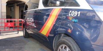 Furgón de la Policía Nacional