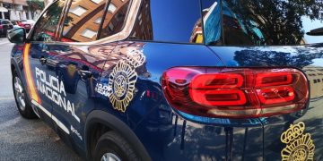 Coche patrulla de la Policía Nacional