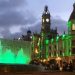 ayuntamiento valencia iluminado verde