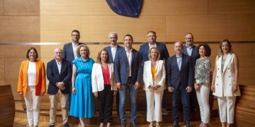 Equipo de gobierno de la nueva Diputació de València