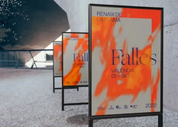 Imagen gráfica de las Fallas 2022