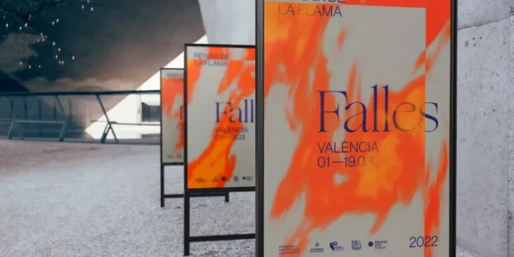 Imagen gráfica de las Fallas 2022