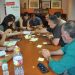 Mesa del proceso participativo en Casas Altas