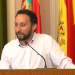 Sergio Toledo interviniendo en el Pleno del Ayuntamiento de Castellón