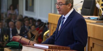 Toni Pérez, presidente de la Diputación de Alicante