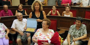 Homenaje de Sagunto a Carmen Martínez Capella por su centenario