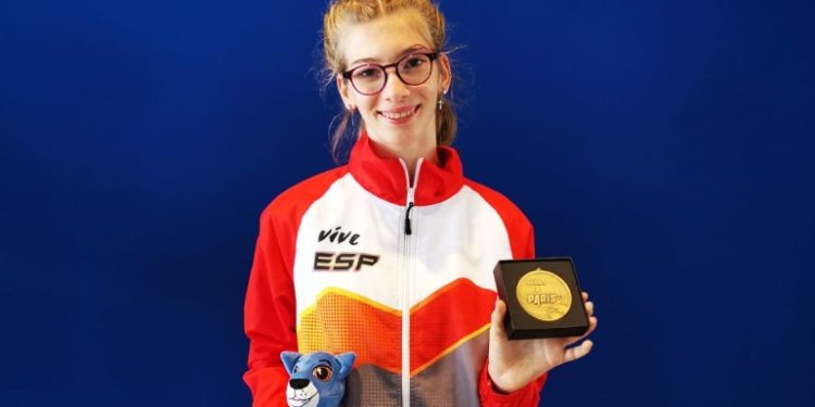 Judith Tortosa, medalla de bronce en el Mundial de Atletismo Adaptado de París
