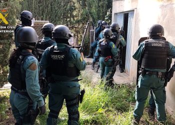 Operación de la Guardia Civil en Alicante