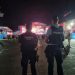Dos agentes de la Guardia Civil en el Reggaetón Beach Festival
