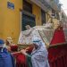Imagen de la Dormición de la Virgen, camino de la Catedral