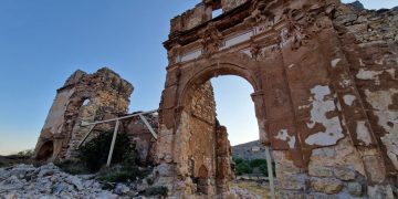 Excavación arqueológica del antiguo convento de San Guillermo en Castielfabib