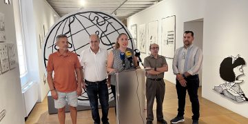 Inauguración de la exposición'Quino. Mafalda i molt més' en el MucBe de Benicarló