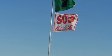 bandera verde en las playas de Oliva