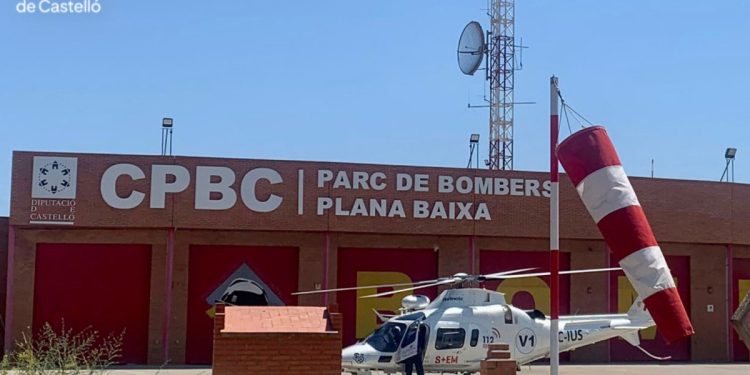 bomberos castellon helicoptero