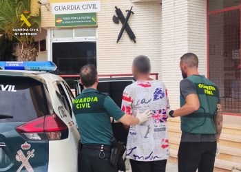 Detención del autor del robo en casa de sus vecinos en Aspe