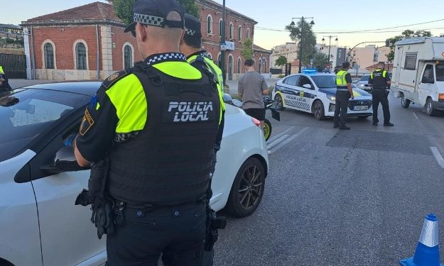 Control de la Policía Local de Alcoi