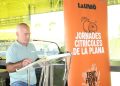 Carles Peris, secretario general de La Unió, presenta las jornadas de cítricos de Vila-real