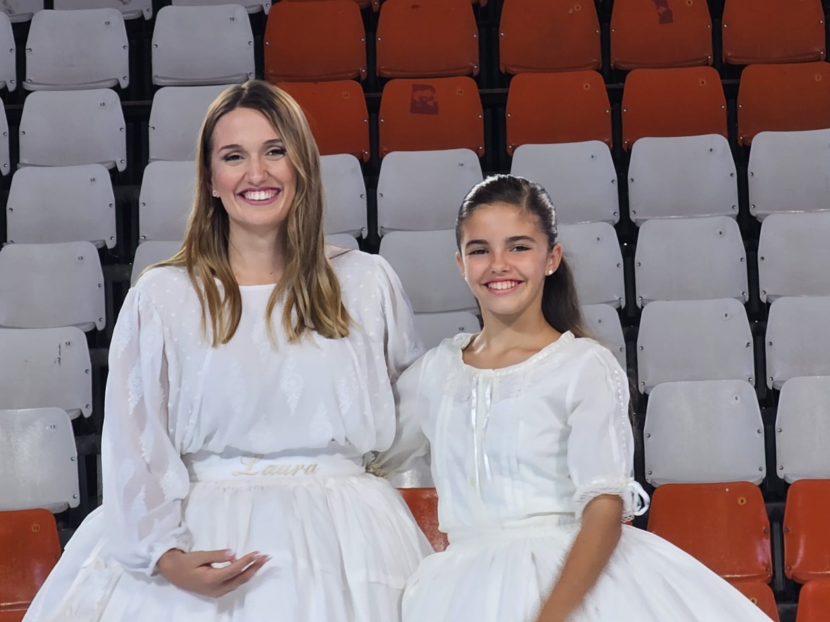 Ensayo de la despedida de las Falleras Mayores de valencia 2023