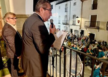 Toni Pérez da el pregón de las fiestas mayores de Planes