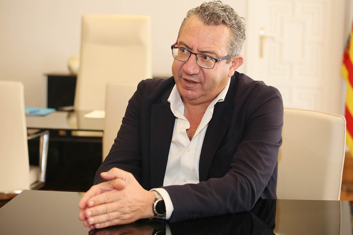 Toni López, presidente de la Diputación de Alicante