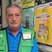 Juan García Gala, vendedor que ha repartido más de 6 millones del Cuponazo de la ONCE en San Isidro.